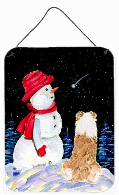 Australian Shepherd Aluminium Metal Wall or Door Hanging Prints