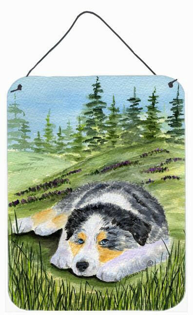 Australian Shepherd Aluminium Metal Wall or Door Hanging Prints