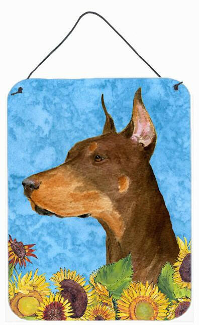 Doberman Aluminium Metal Wall or Door Hanging Prints
