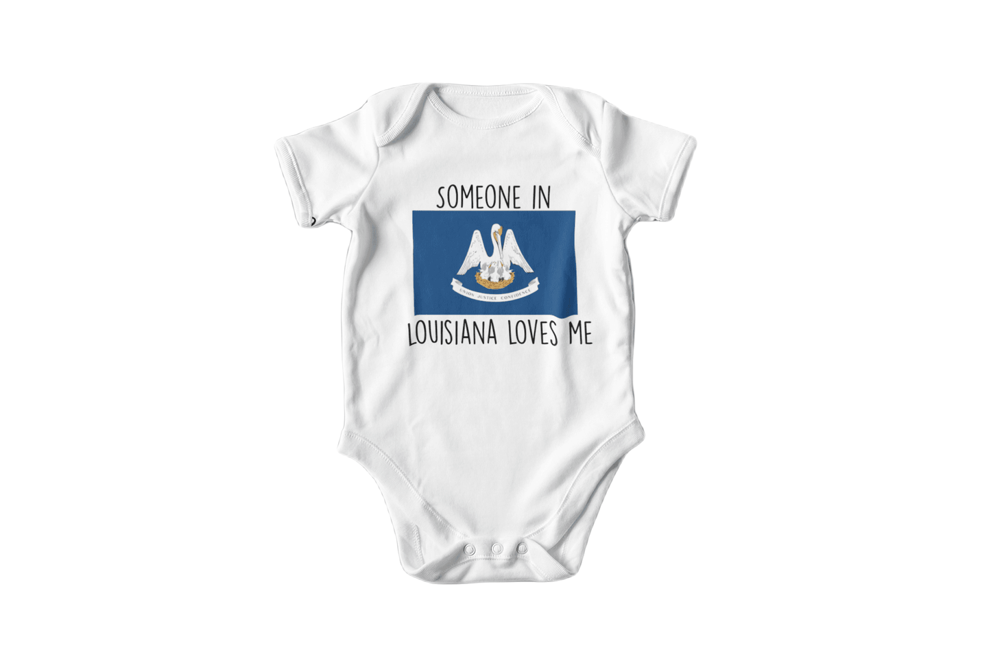 Louisiana - Baby Boy Girl Clothes Infant Bodysuit Funny Cute Newborn