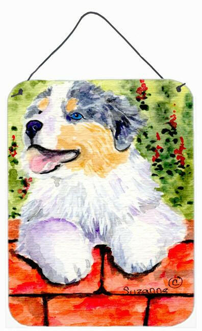 Australian Shepherd Aluminium Metal Wall or Door Hanging Prints