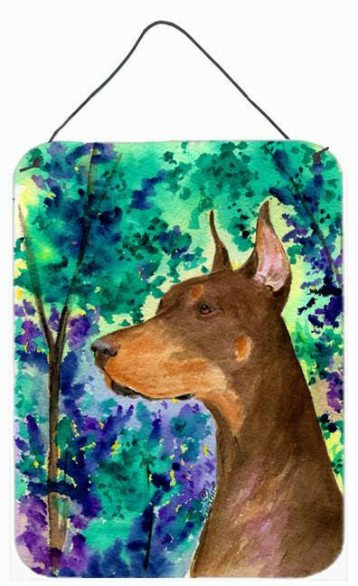 Doberman Aluminium Metal Wall or Door Hanging Prints