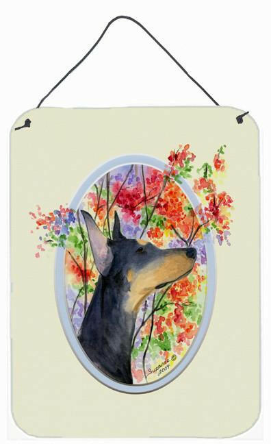 Doberman Aluminium Metal Wall or Door Hanging Prints
