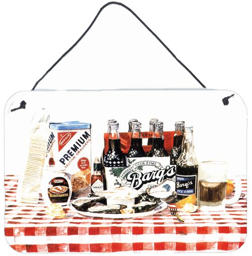 Barq's oysters Indoor Aluminium Metal Wall or Door Hanging Prints