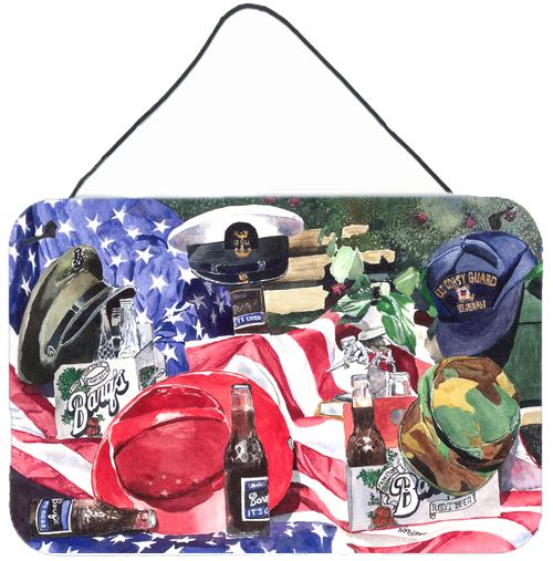 Barq's and Armed Forces Indoor Aluminium Metal Wall or Door Hanging Prints