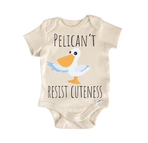 Pelican Nola Louisiana - Baby Boy Girl Clothes Infant Bodysuit Funny