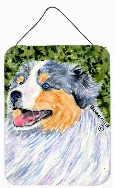 Australian Shepherd Aluminium Metal Wall or Door Hanging Prints