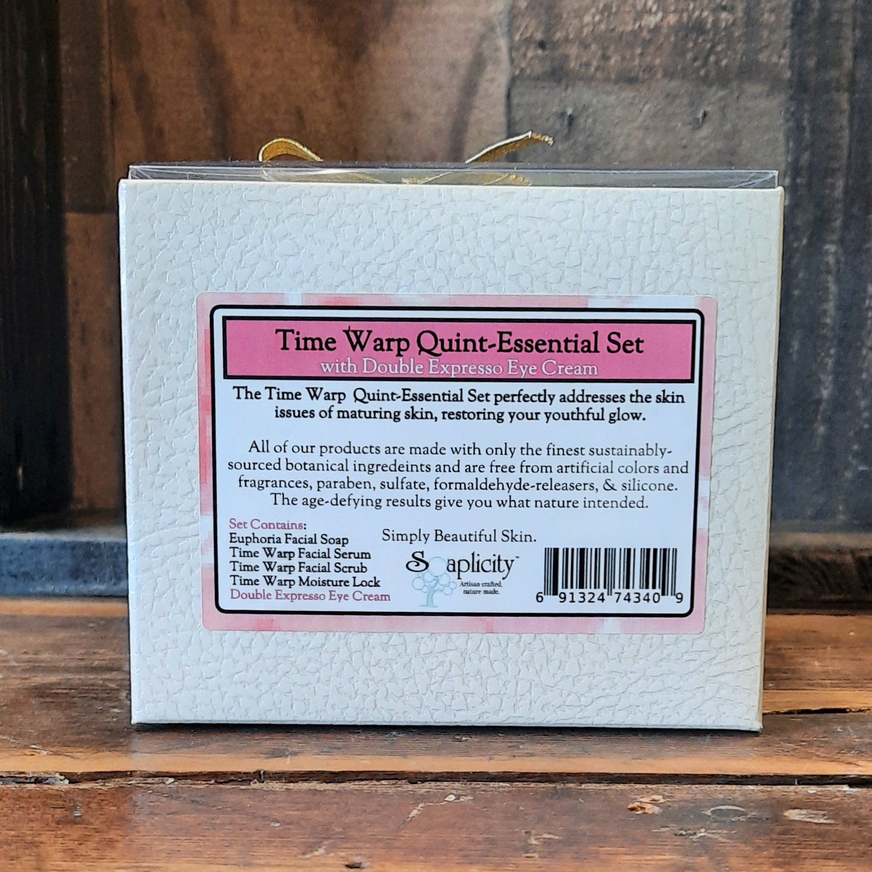 Time Warp Quint-Essential Skincare Sets for Mature Skin