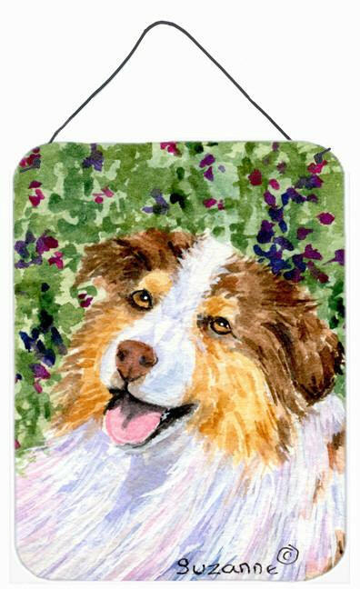 Australian Shepherd Aluminium Metal Wall or Door Hanging Prints