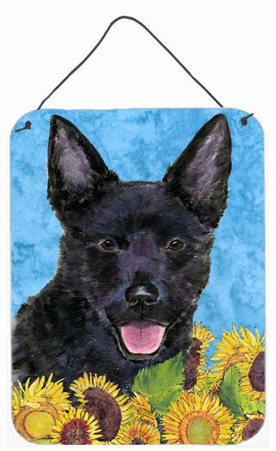 Australian Kelpie Aluminium Metal Wall or Door Hanging Prints