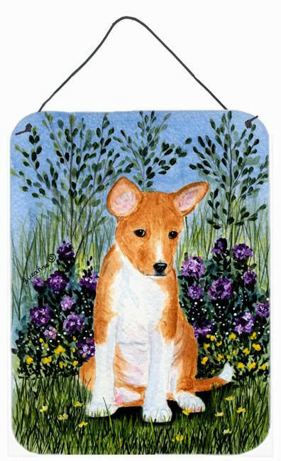 Basenji Aluminium Metal Wall or Door Hanging Prints
