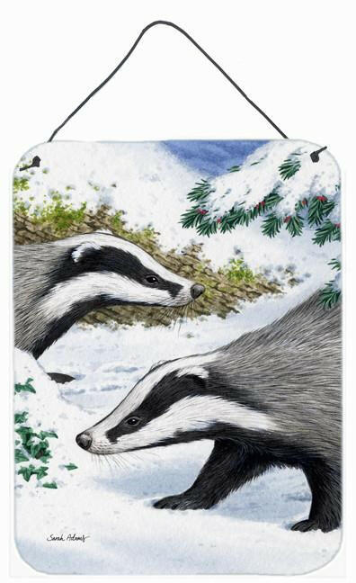 Badgers Look Here Wall or Door Hanging Prints ASA2040DS1216