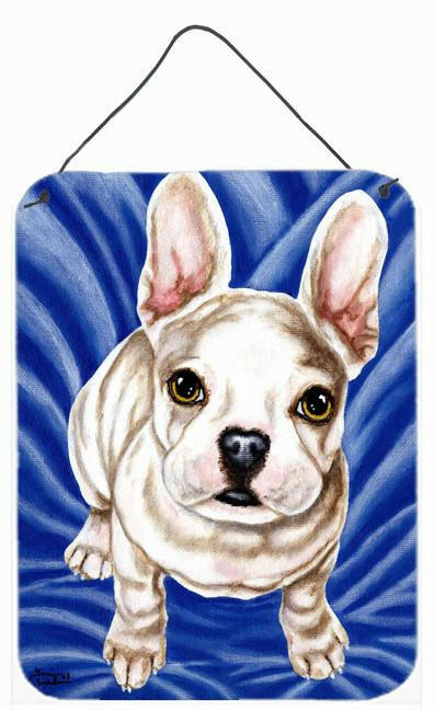 Diamond in Blue French Bulldog Wall or Door Hanging Prints AMB1351DS1216