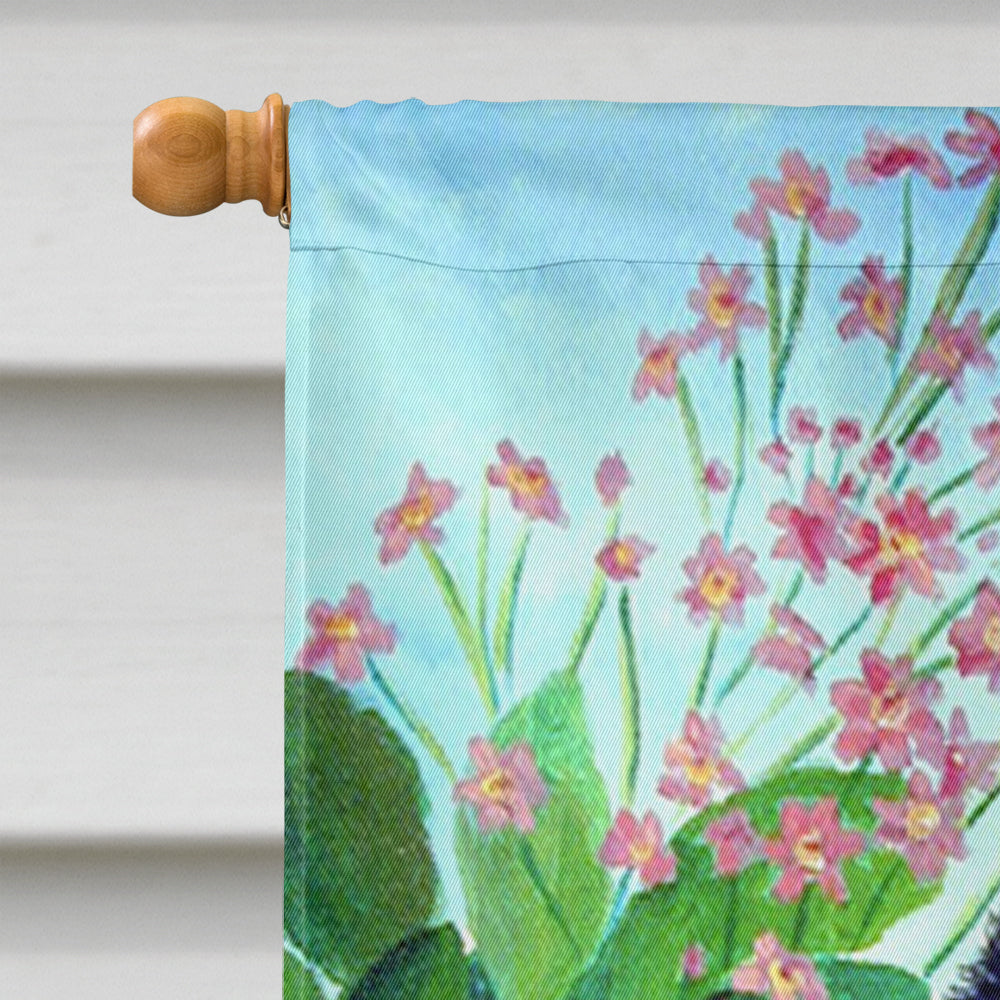 Australian Shepherd Puppy Flag Canvas House Size