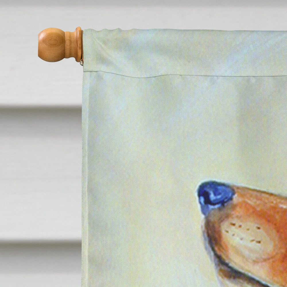 Dachshund Flag Canvas House Size