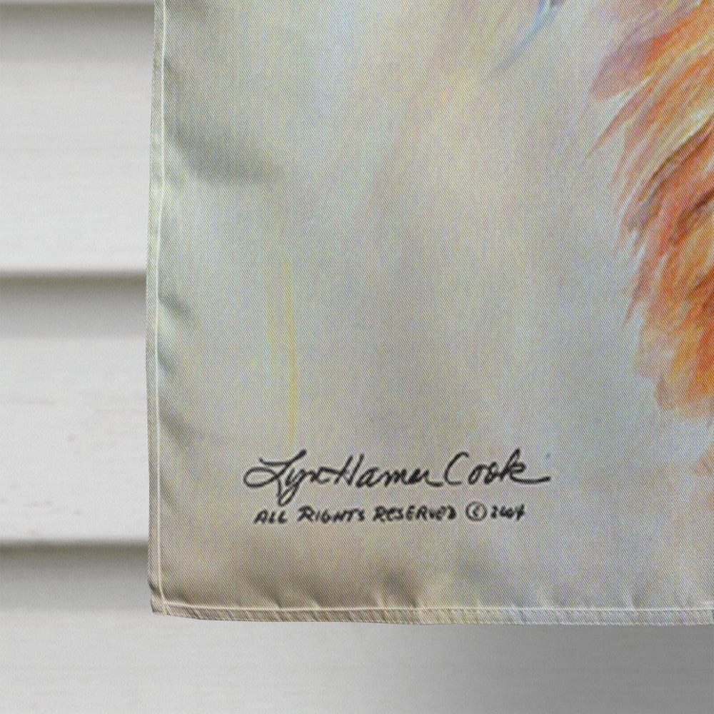 Dachshund Flag Canvas House Size