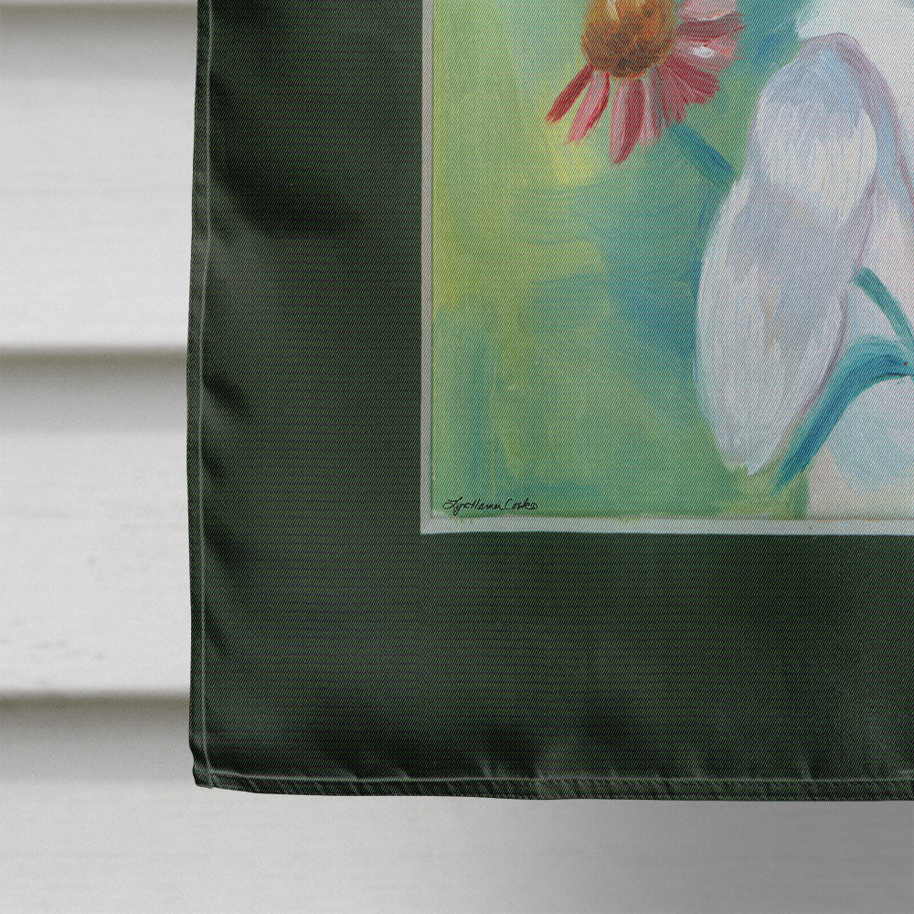 Chihuahua and Daisy Flag Canvas House Size 7360CHF