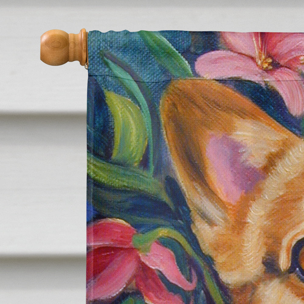 Can I help you Corgi Flag Canvas House Size 7362CHF