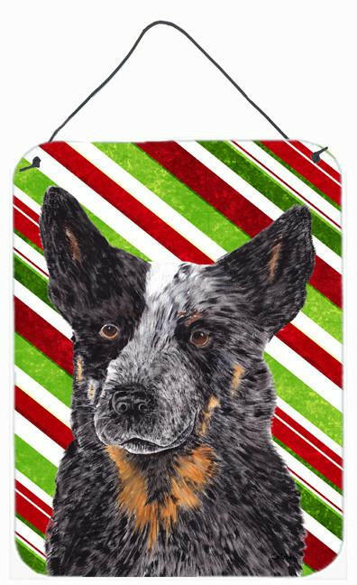 Australian Cattle Dog Holiday Christmas Wall or Door Hanging Prints