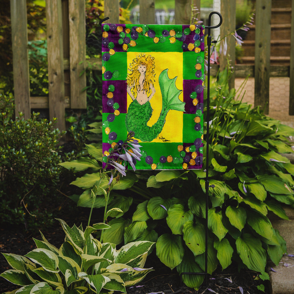 Mardi Gras Mermaid Garden Flag – Decorative Outdoor Yard Flag