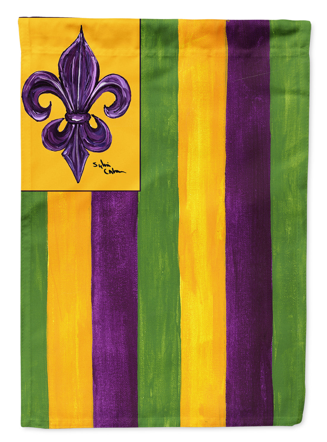 Mardi Gras Garden Flag – Decorative Outdoor Yard Flag