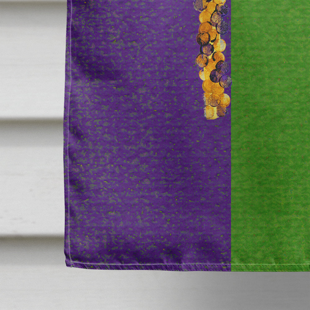 Mardi Gras Mask Flag Canvas House Size