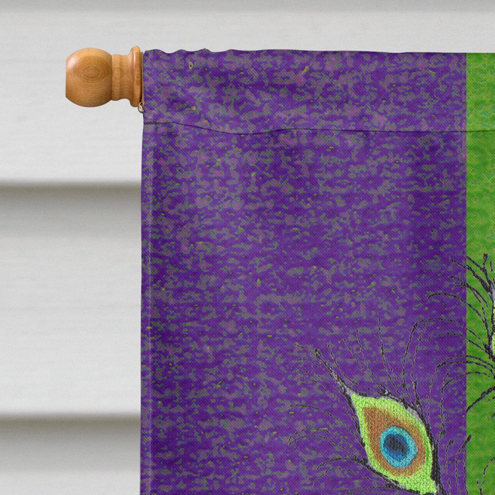 Mardi Gras Mask Flag Canvas House Size