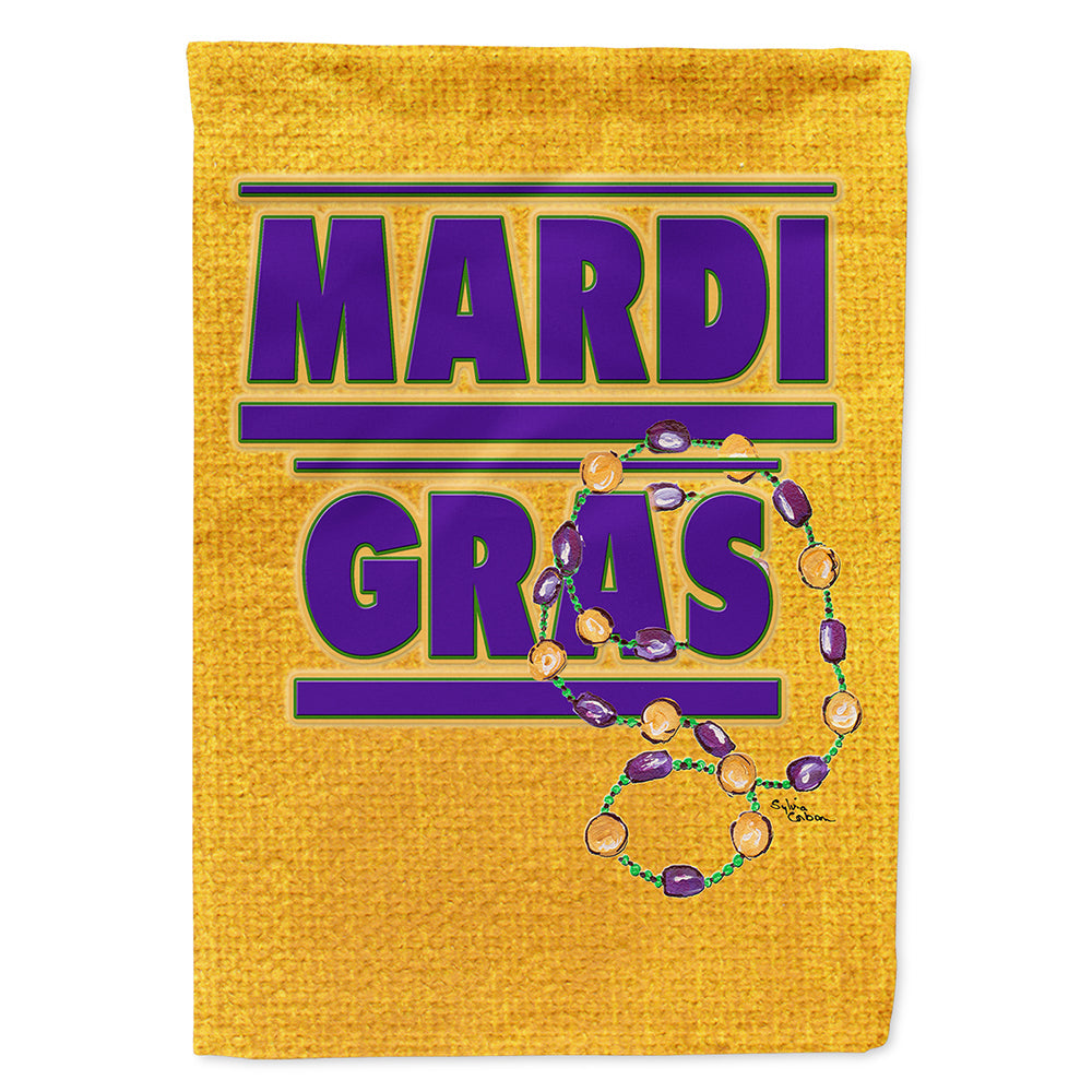 Mardi Gras Flag Canvas House Size