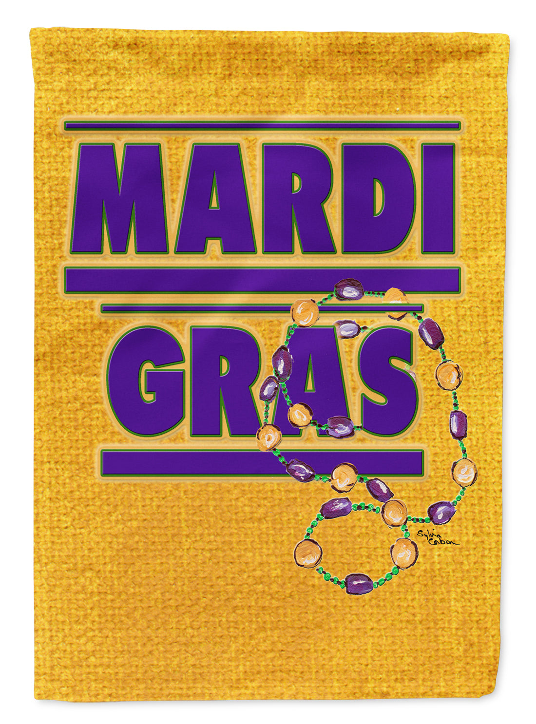 Mardi Gras Garden Flag – Decorative Outdoor Yard Flag