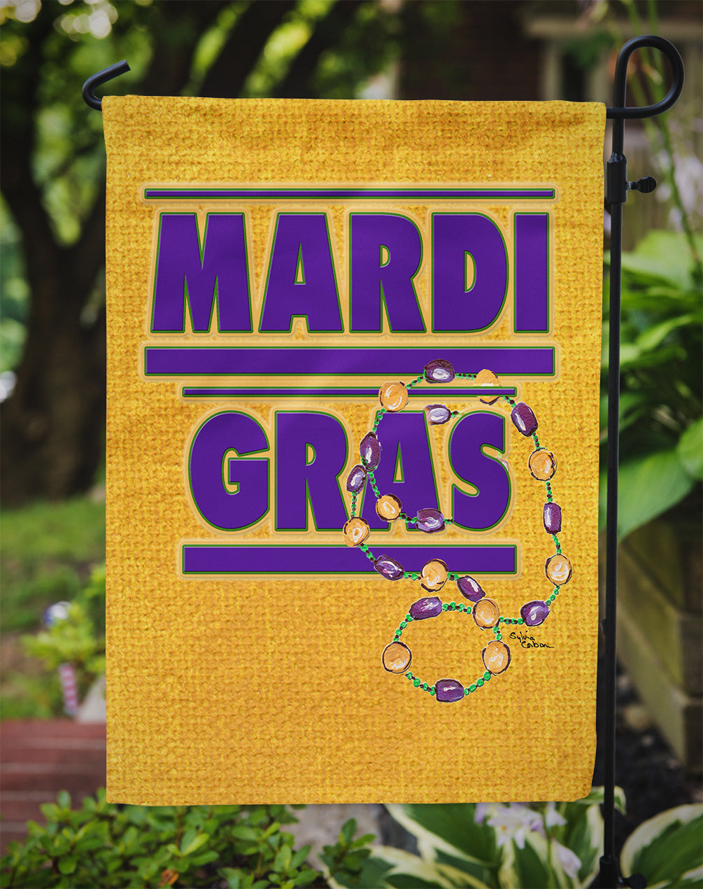 Mardi Gras Garden Flag – Decorative Outdoor Yard Flag 8365GF