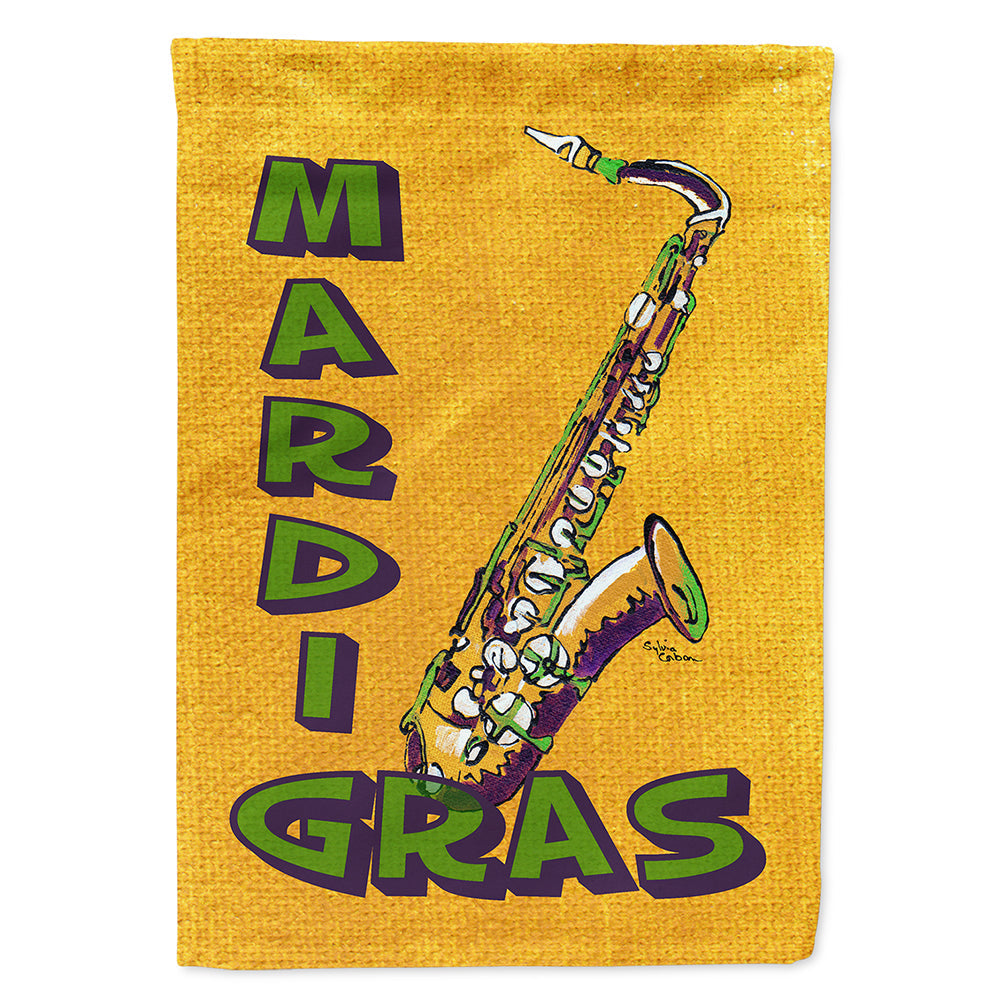 Mardi Gras Flag Canvas House Size