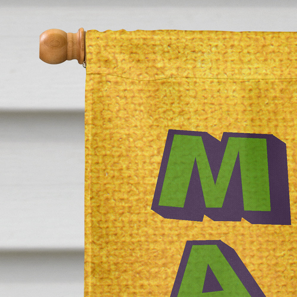 Mardi Gras Flag Canvas House Size 8366CHF