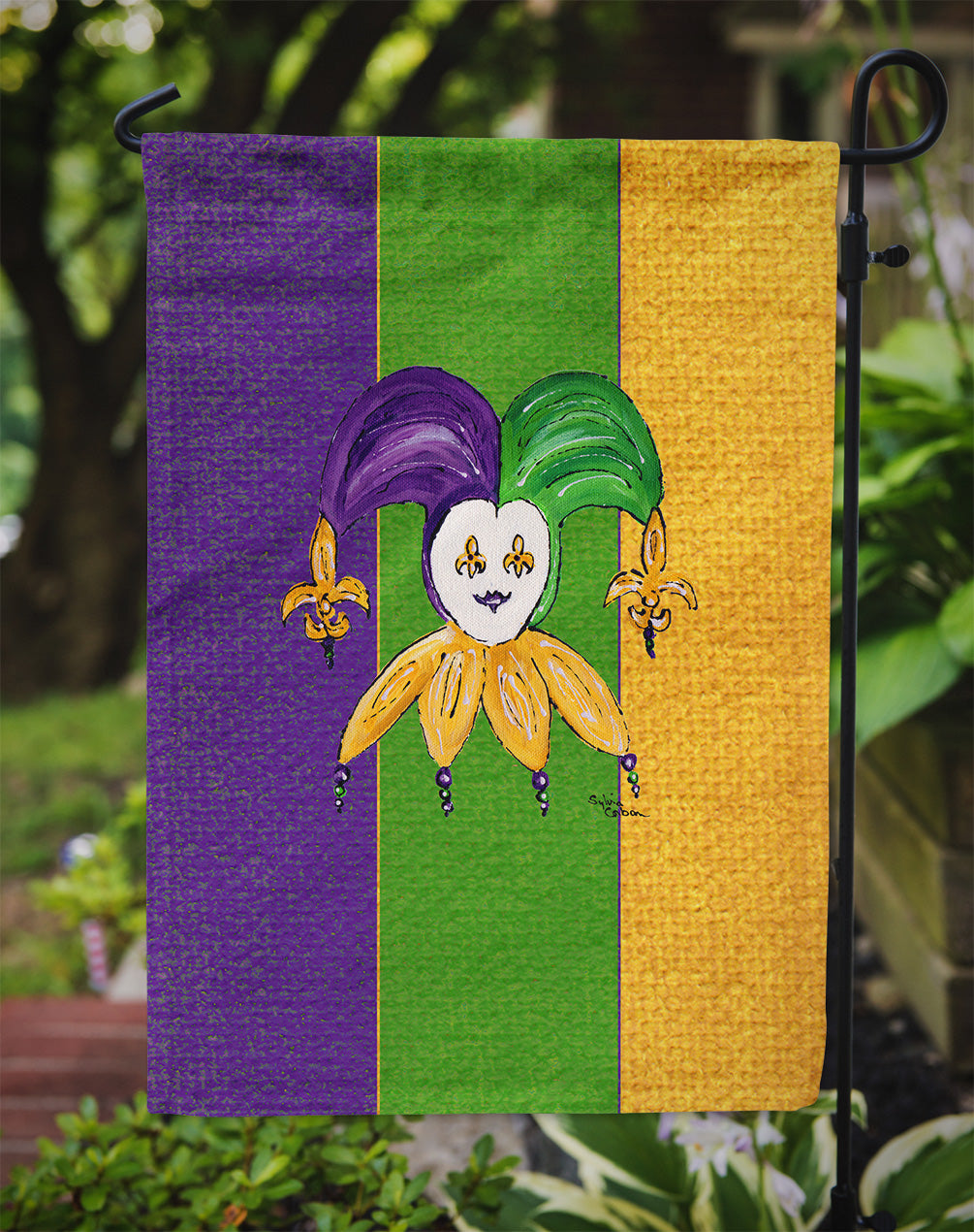 Mardi Gras Garden Flag – Decorative Outdoor Yard Flag 8368GF