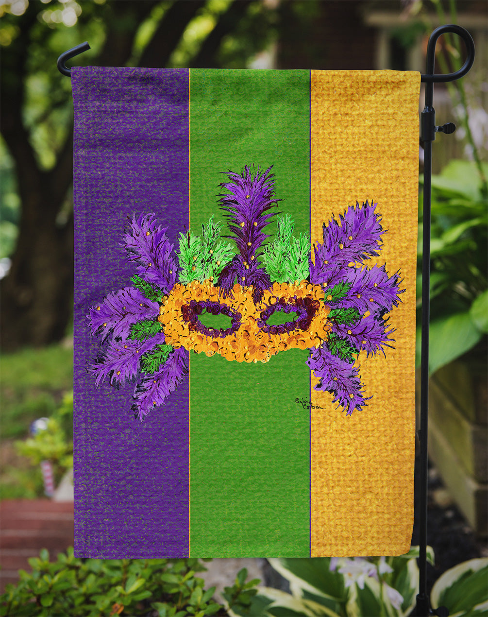 Mardi Gras Garden Flag – Decorative Outdoor Yard Flag 8369GF