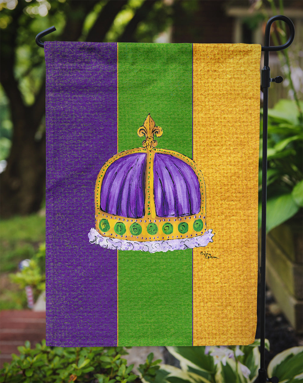 Mardi Gras Garden Flag – Decorative Outdoor Yard Flag 8371GF