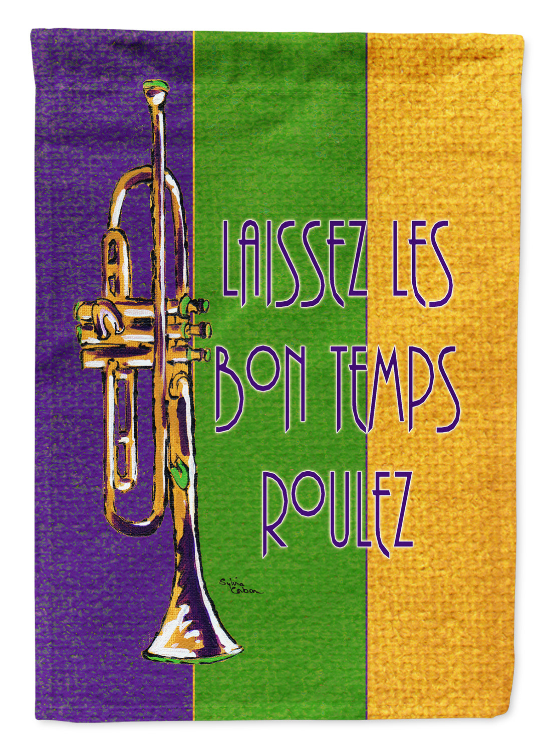 Mardi Gras Garden Flag – Decorative Outdoor Yard Flag