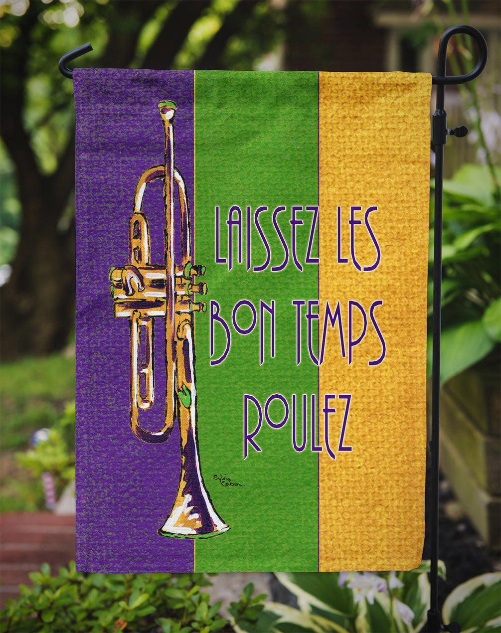 Mardi Gras Garden Flag – Decorative Outdoor Yard Flag 8372GF