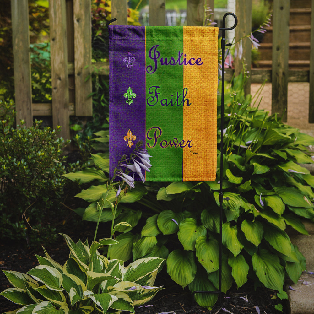 Mardi Gras Garden Flag – Decorative Outdoor Yard Flag