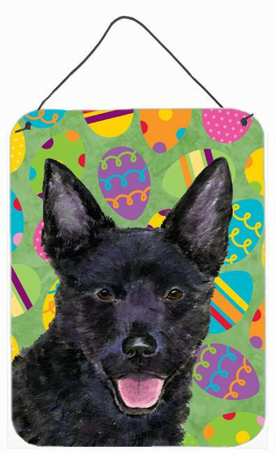 Australian Kelpie Easter Eggtravaganza Wall or Door Hanging Prints