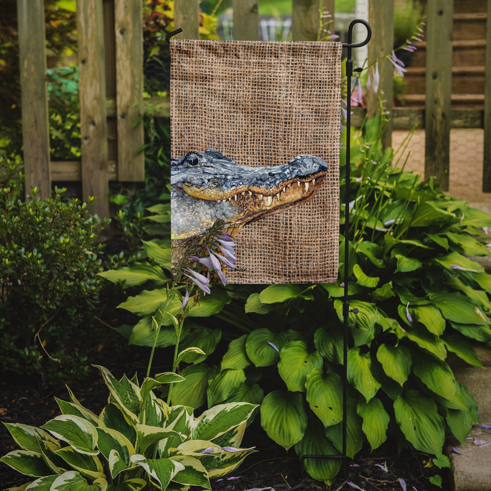 Alligator  Garden Flag – Decorative Outdoor Yard Flag