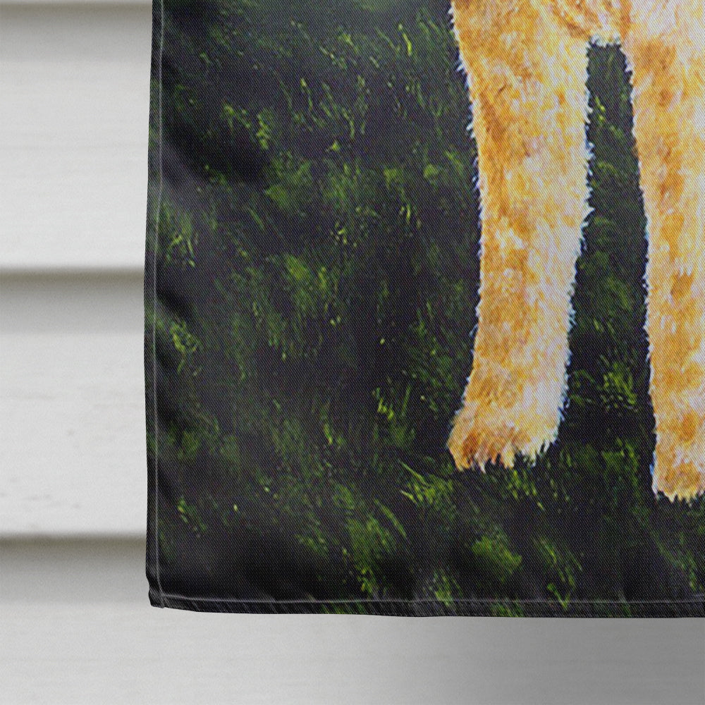 Delta Airedale Terrier Flag Canvas House Size AMB1188CHF