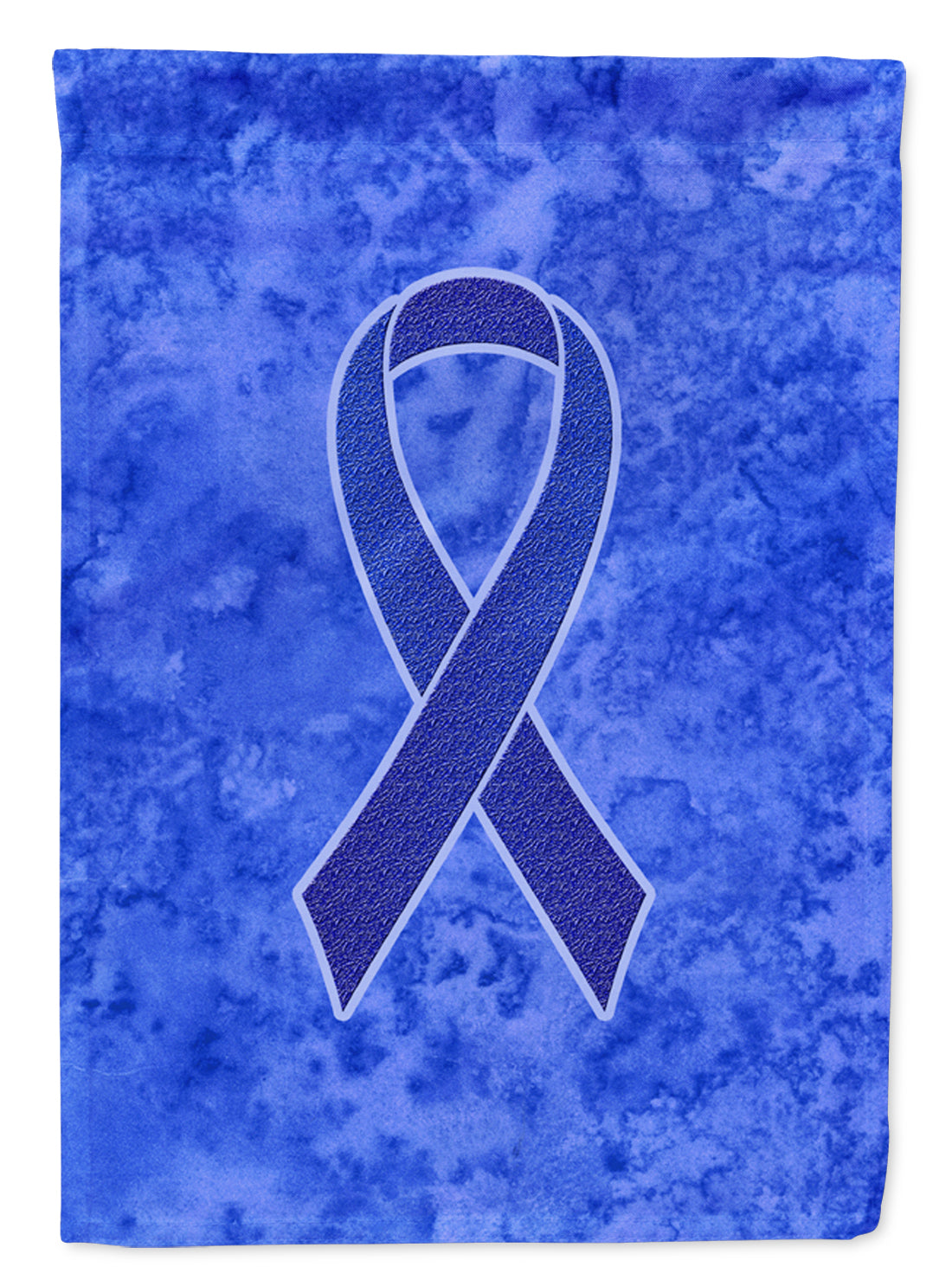Dark Blue Ribbon for Colon Cancer Awareness Garden Flag – Inspirational Outdoor Support Decor AN1202GF