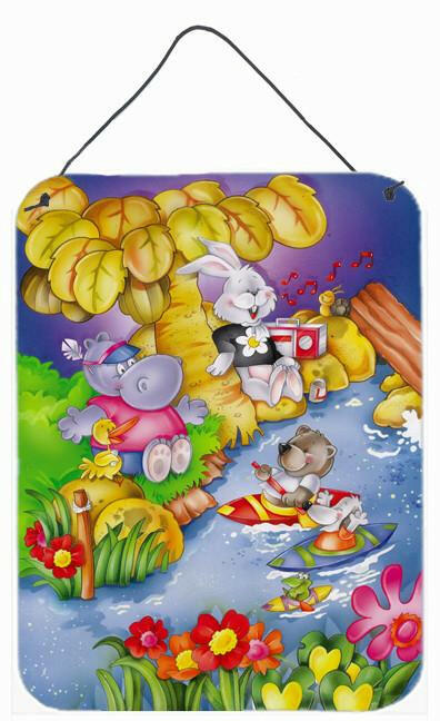 Animals Kayaking Wall or Door Hanging Prints APH0978DS1216