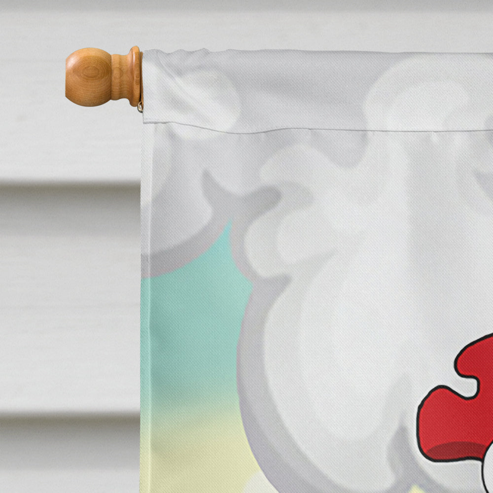 Rooster Chicken on the Run Flag Canvas House Size APH7630CHF