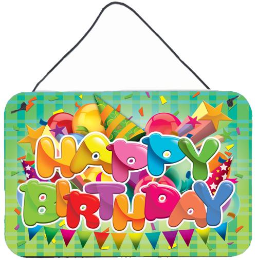 Happy Birthday Wall or Door Hanging Prints APH8872DS812