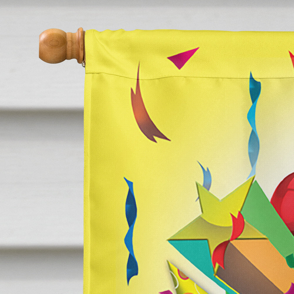 Happy Birthday Party Flag Canvas House Size APH8873CHF