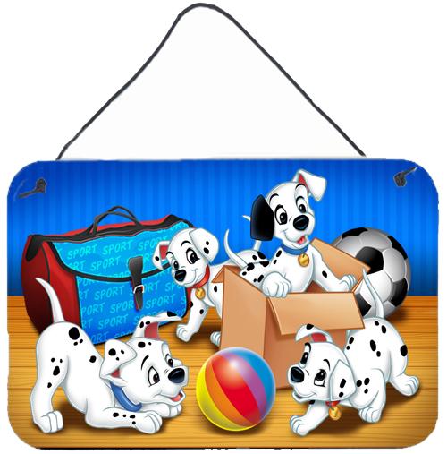 Dalmatians playing ball Wall or Door Hanging Prints APH9058DS812