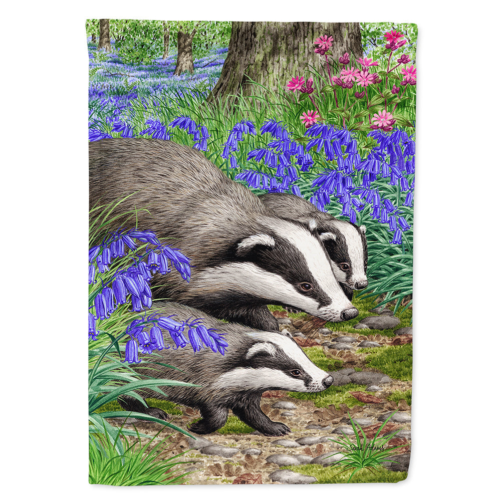 Badgers Flag Canvas House Size ASA2021CHF
