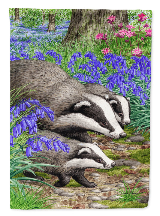 Badgers Garden Flag – Decorative Outdoor Yard Flag ASA2021GF
