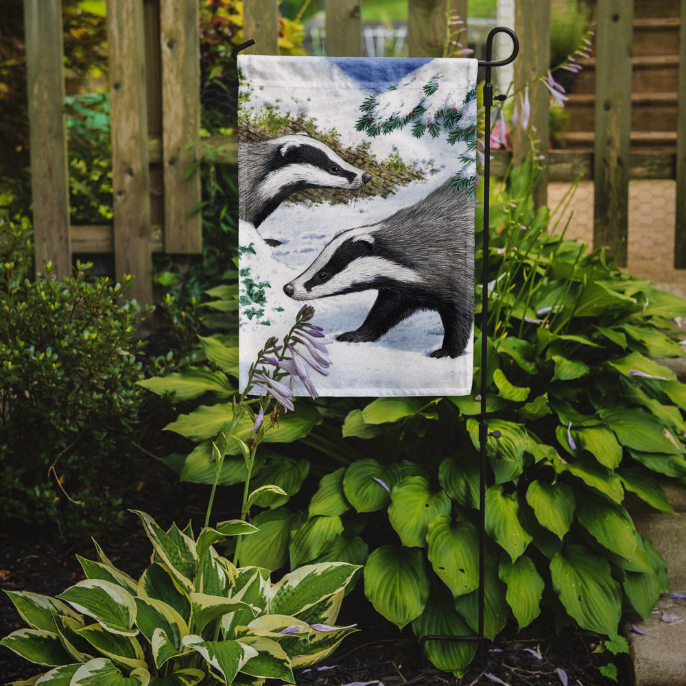 Badgers Look Here Garden Flag – Decorative Outdoor Yard Flag ASA2040GF
